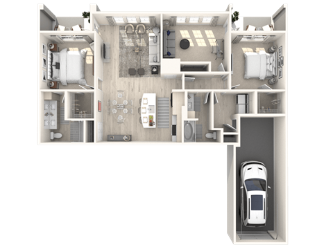 Unit D1  at Altis Grand Lake Willis, Orlando, FL, 32821